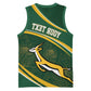 South Africa Rugby Personalized Bokke Basketball Jersey Springboks - Stronger Together - African Pride
