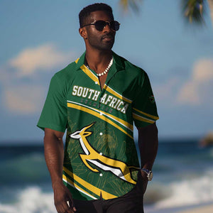 South Africa Rugby Personalized Bokke Hawaiian Shirt Springboks - Stronger Together - African Pride
