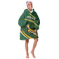 South Africa Rugby Personalized Bokke Kid Wearable Blanket Hoodie Springboks - Stronger Together - African Pride