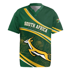 South Africa Rugby Personalized Bokke Rugby Jersey Springboks - Stronger Together - African Pride