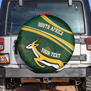 South Africa Rugby Personalized Bokke Spare Tire Cover Springboks - Stronger Together - African Pride