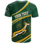 South Africa Rugby Personalized Bokke T shirt Springboks - Stronger Together - African Pride