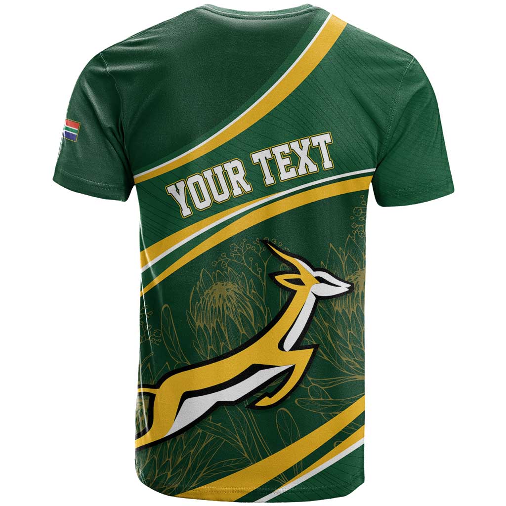 South Africa Rugby Personalized Bokke T shirt Springboks - Stronger Together - African Pride