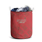 Morocco Football Atlas Lionesses Laundry Basket Arabesque Motif