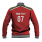 Morocco Football Atlas Lionesses Custom Baseball Jacket Arabesque Motif