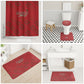 Morocco Football Atlas Lionesses Bathroom Set Arabesque Motif