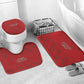 Morocco Football Atlas Lionesses Bathroom Set Arabesque Motif