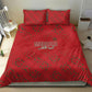 Morocco Football Atlas Lionesses Bedding Set Arabesque Motif