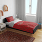 Morocco Football Atlas Lionesses Bedding Set Arabesque Motif