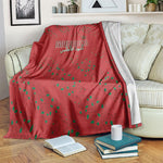 Morocco Football Atlas Lionesses Blanket Arabesque Motif