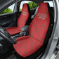 Morocco Football Atlas Lionesses Car Seat Cover Arabesque Motif