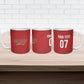 Morocco Football Atlas Lionesses Custom Ceramic Mug Arabesque Motif