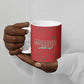 Morocco Football Atlas Lionesses Custom Ceramic Mug Arabesque Motif