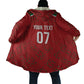 Morocco Football Atlas Lionesses Custom Cloak Arabesque Motif