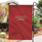 Morocco Football Atlas Lionesses Garden Flag Arabesque Motif