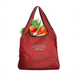 Morocco Football Atlas Lionesses Grocery Bag Arabesque Motif