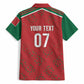 Morocco Football Atlas Lionesses Custom Hawaiian Shirt Arabesque Motif