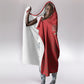 Morocco Football Atlas Lionesses Hooded Blanket Arabesque Motif