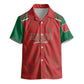 Morocco Football Atlas Lionesses Custom Kid Hawaiian Shirt Arabesque Motif