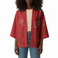 Morocco Football Atlas Lionesses Custom Kimono Arabesque Motif