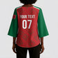 Morocco Football Atlas Lionesses Custom Kimono Sleeve Blouse Arabesque Motif