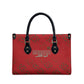 Morocco Football Atlas Lionesses Leather Bag Arabesque Motif