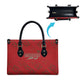 Morocco Football Atlas Lionesses Leather Bag Arabesque Motif