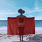 Morocco Football Atlas Lionesses Sarong Arabesque Motif