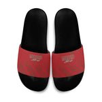 Morocco Football Atlas Lionesses Slide Sandals Arabesque Motif