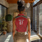 Morocco Football Atlas Lionesses Custom Women Sleeveless Polo Shirt Arabesque Motif