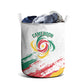Cameroon Les Lionnes Indomptables Football Laundry Basket Toghu Pattern