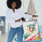 Cameroon Les Lionnes Indomptables Football Laundry Basket Toghu Pattern