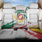 Cameroon Les Lionnes Indomptables Football Back Car Seat Cover Toghu Pattern