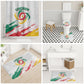 Cameroon Les Lionnes Indomptables Football Bathroom Set Toghu Pattern