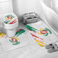 Cameroon Les Lionnes Indomptables Football Bathroom Set Toghu Pattern