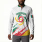 Cameroon Les Lionnes Indomptables Football Custom Button Sweatshirt Toghu Pattern