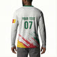 Cameroon Les Lionnes Indomptables Football Custom Button Sweatshirt Toghu Pattern