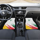 Cameroon Les Lionnes Indomptables Football Custom Car Mats Toghu Pattern