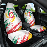 Cameroon Les Lionnes Indomptables Football Car Seat Cover Toghu Pattern