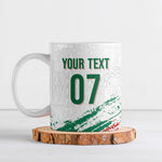 Cameroon Les Lionnes Indomptables Football Custom Ceramic Mug Toghu Pattern