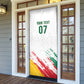 Cameroon Les Lionnes Indomptables Football Custom Door Cover Toghu Pattern