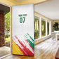 Cameroon Les Lionnes Indomptables Football Custom Door Cover Toghu Pattern