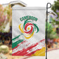 Cameroon Les Lionnes Indomptables Football Garden Flag Toghu Pattern