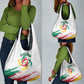 Cameroon Les Lionnes Indomptables Football Grocery Bag Toghu Pattern
