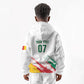 Cameroon Les Lionnes Indomptables Football Custom Kid Hoodie Toghu Pattern