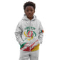 Cameroon Les Lionnes Indomptables Football Custom Kid Hoodie Toghu Pattern