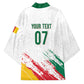 Cameroon Les Lionnes Indomptables Football Custom Kimono Toghu Pattern