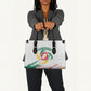 Cameroon Les Lionnes Indomptables Football Leather Bag Toghu Pattern
