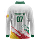 Cameroon Les Lionnes Indomptables Football Custom Long Sleeve Polo Shirt Toghu Pattern
