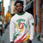 Cameroon Les Lionnes Indomptables Football Custom Long Sleeve Shirt Toghu Pattern